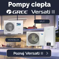 GREE Versati heat pump banner