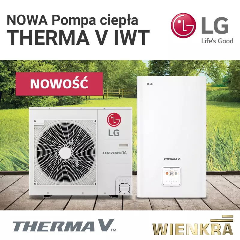 Wienkra LG Therma V heat pump banner